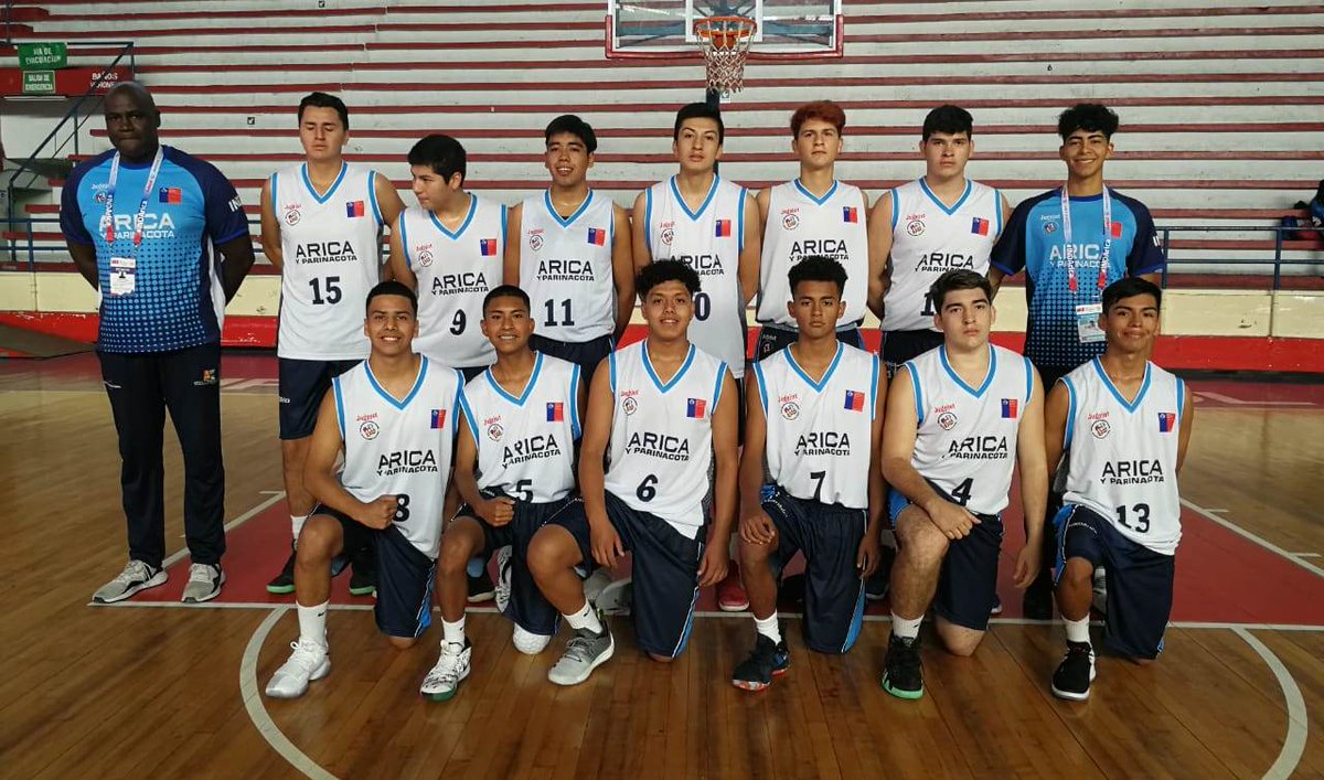 MindepArica's tweet photo. #Judejut2019: Nuevo Triunfo para Arica y Parinacota. En el básquetbol masculino el equipo de la Puerta Norte venció a su similar de Atacama por 102-101 (18-15, 13-4, 18-5, 7-21) y anota 2 importantes ptos en esta competencia que se realiza en Antofagasta #ChileCompite #INDArica https://t.co/rWAhpQxhF8