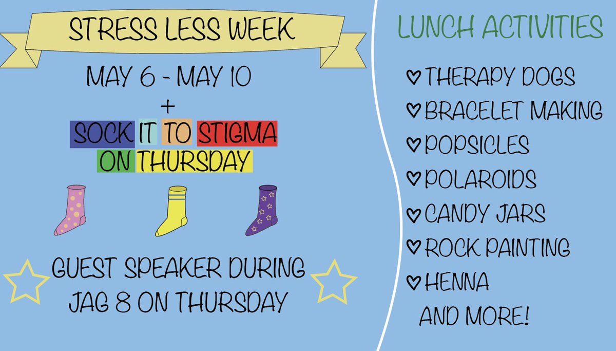 OMMfchs's tweet photo. Stress Less Week next week! Get excited everyone! https://t.co/I5AEK18IKR
