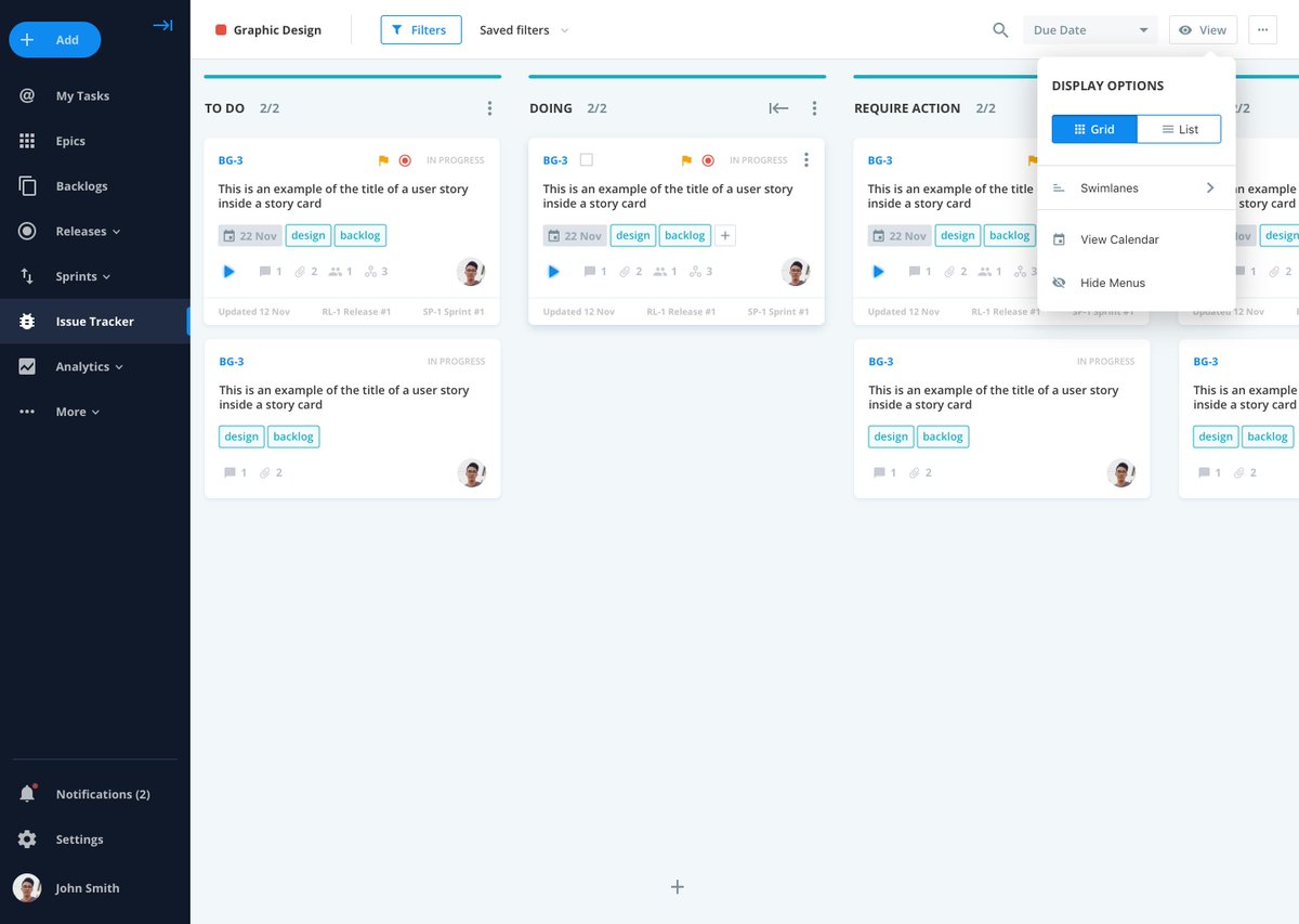 We are excited to share that, #yodiz  redesigned is almost ready and here is the sneak peek of our new  experience. We will be rolling out to selected customers during  June-2019. 
#agile #scrum #tool #redesigned
