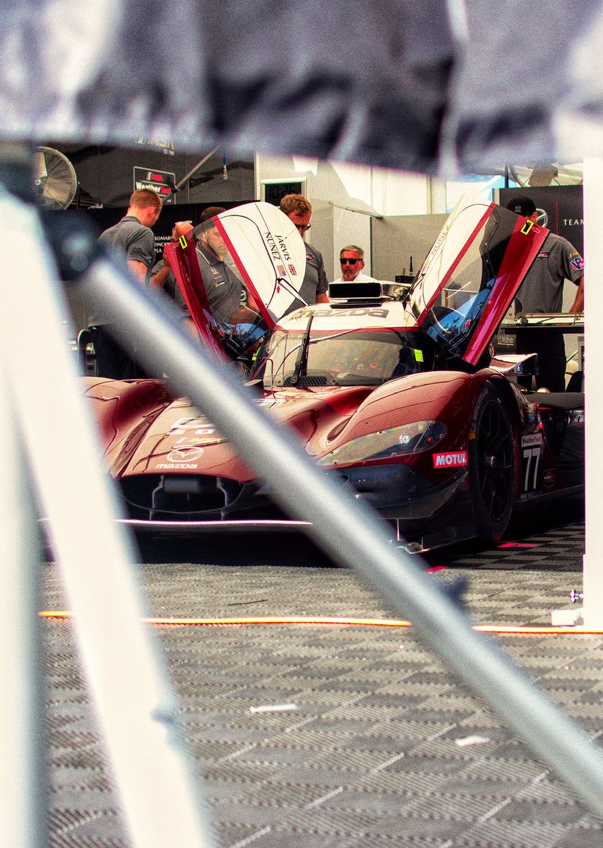 KevinPicture257's tweet photo. The two @MazdaUSA prototype racecars going through race checks.
#race #racingexhaust #racecar #bubbagp #racingengine #racing #racingfuel #racetrackengineering #racetesting #racecar #imsa #aerodynamics #carshow #car #photography #photographer #Photoshoot #photography https://t.co/a4BVWz3T2Q