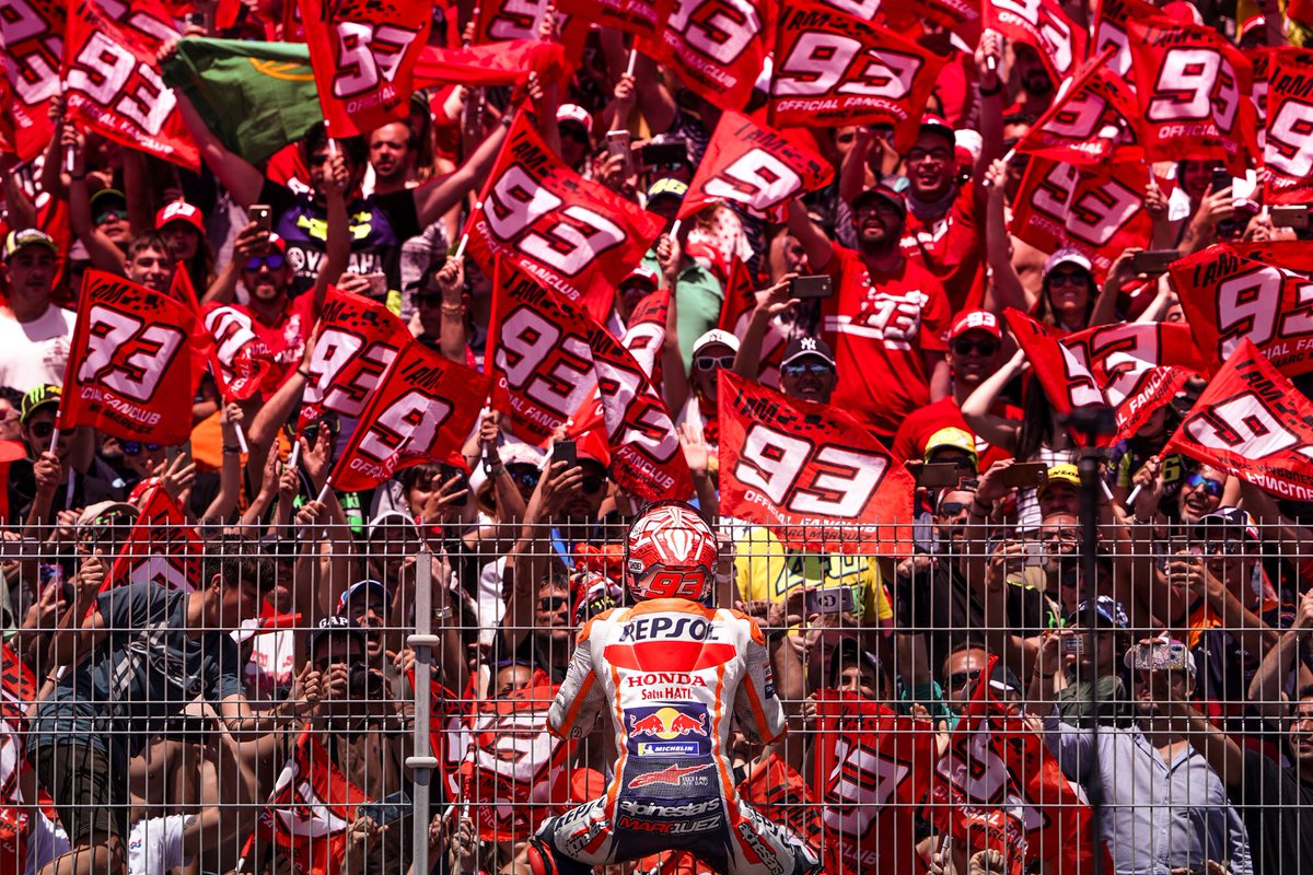 marcmarquez93's tweet photo. YEEEEEESSSSSS!!!🏆
#SpanishGP https://t.co/ygWIKLqref