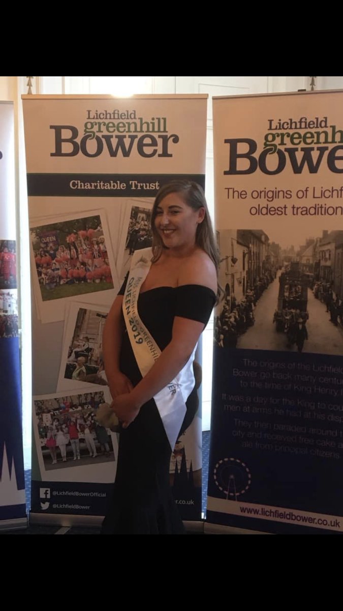 PHammersley_UK's tweet photo. My sister in law the 2019 Lichfield Greenhill Bower Queen #proud https://t.co/go8woEdPWy