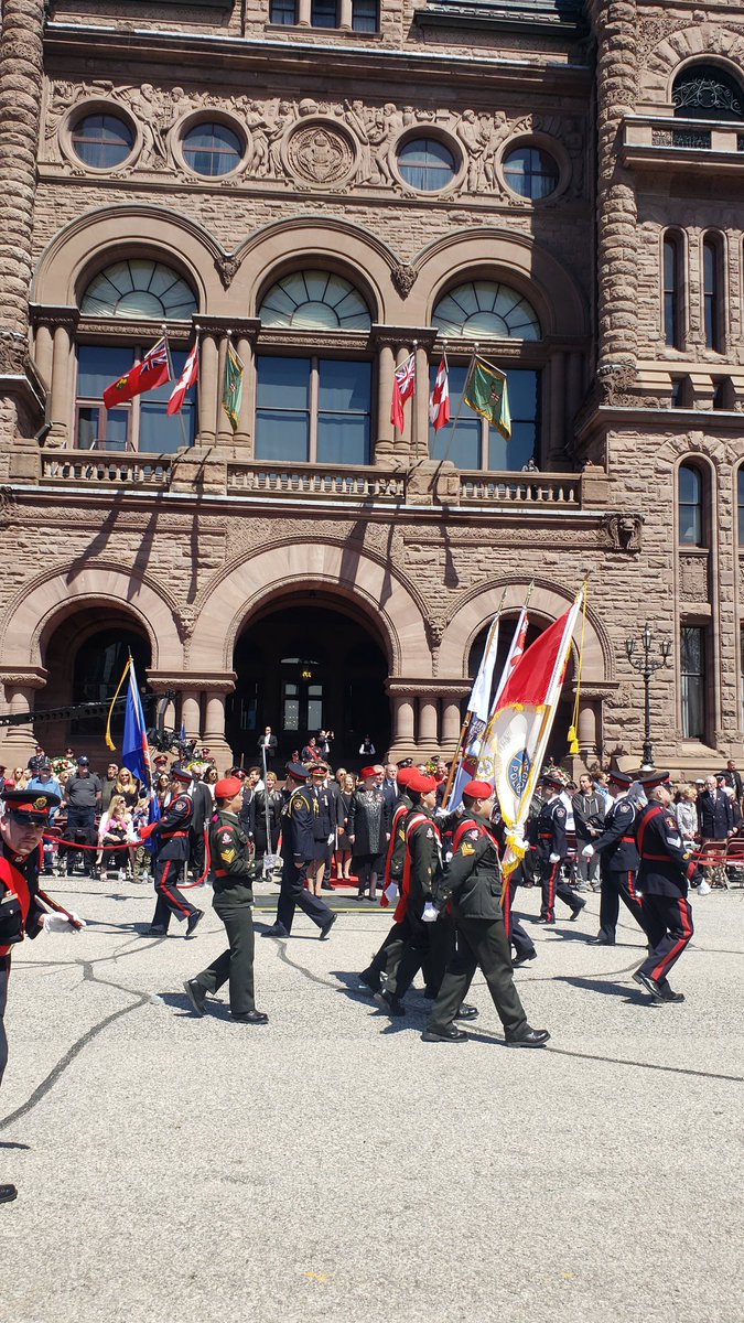 It's a privilege to the the opportunity to honour the heroism of two police forces today at the 20th Ontario Police Memorial Ceremony.

Marching along side and representing, honouring and show or respects to our Sponsor's.

Thank you for your service !

#deedsspeak #heroesinlife