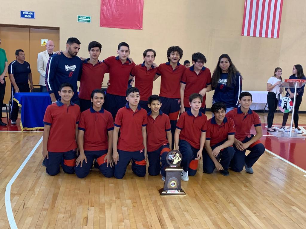 CatBasketb's tweet photo. Primer lugar para el equipo varonil en asomex. Es bodo es el del espiritu deportivo pero por lo menos ganamos algo. Gracias #asomex2k19 https://t.co/5UawqjtpBP