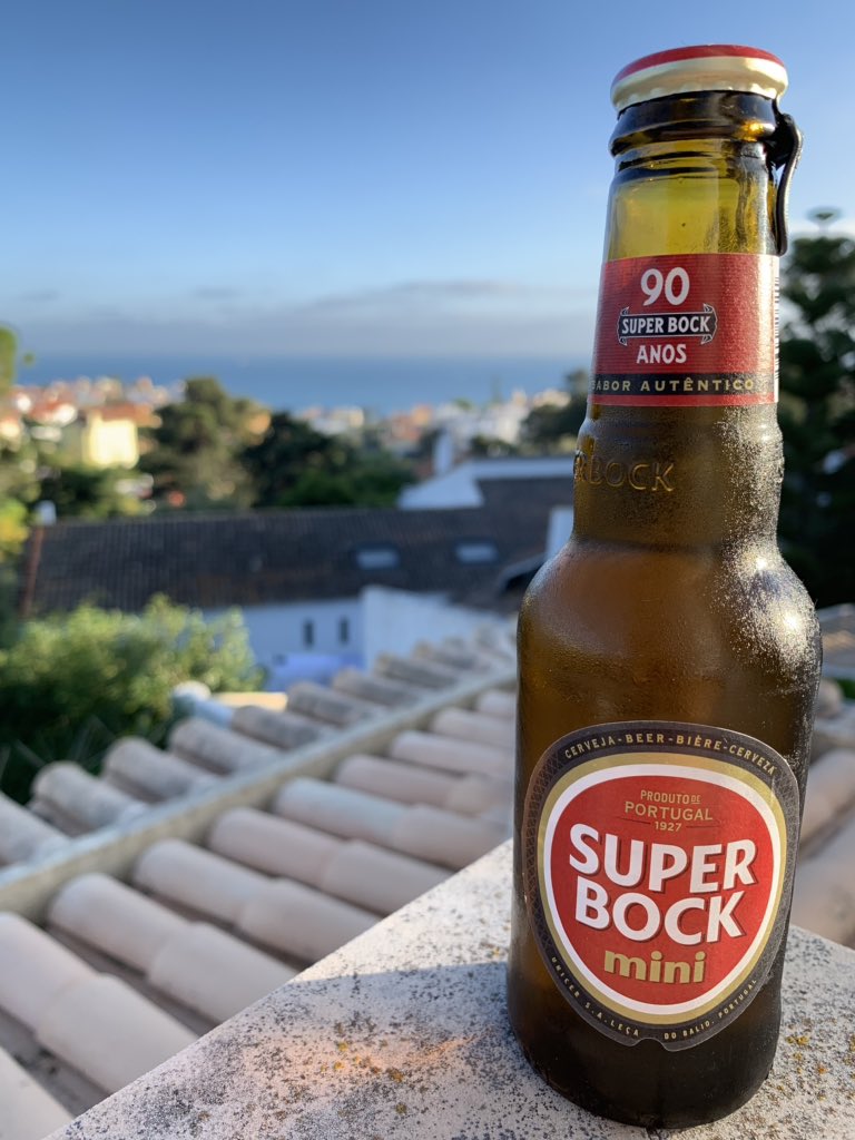 EhSabz's tweet photo. End of the day relaxation , como deve ser. @SuperBock cheers! https://t.co/dJ07KDi38q