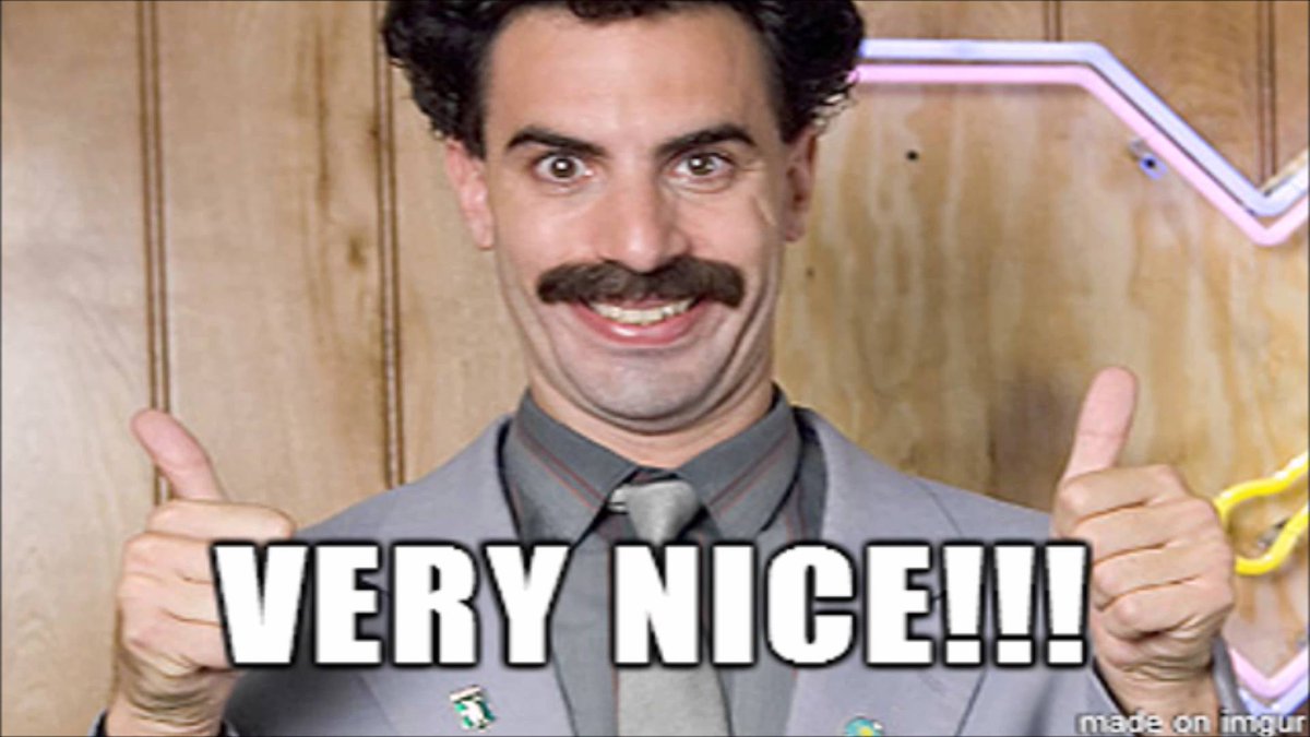 Borat Very Nice High Five - img-metro Very Nice Borat Gif.