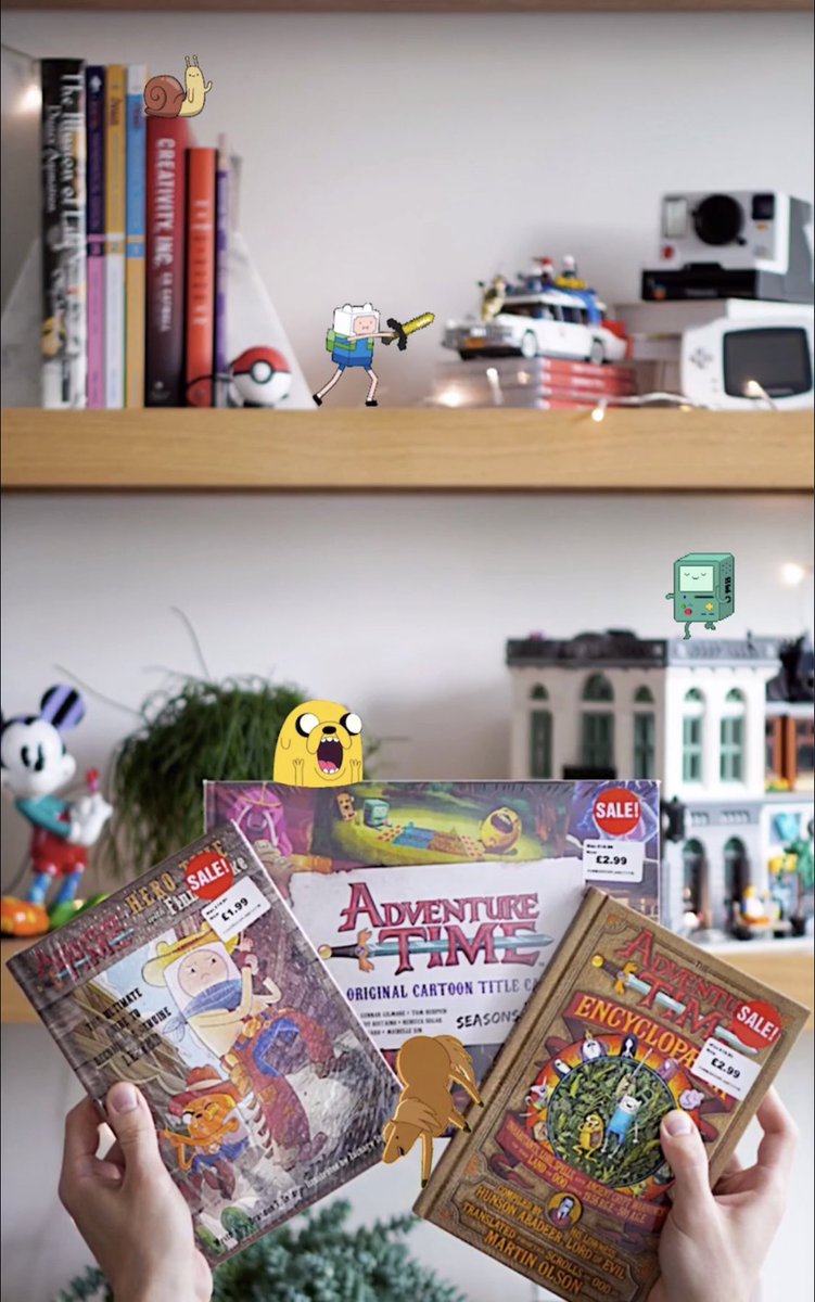 Heavily discounted Adventure Time books <a href="/ForbiddenPlanet/">Forbidden Planet</a> 😱🤩