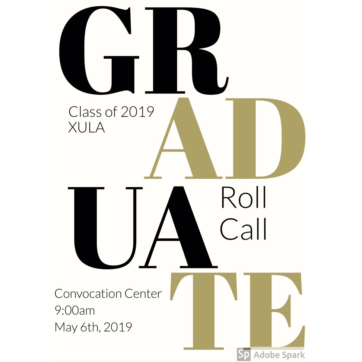 Official XULA19 tweet media