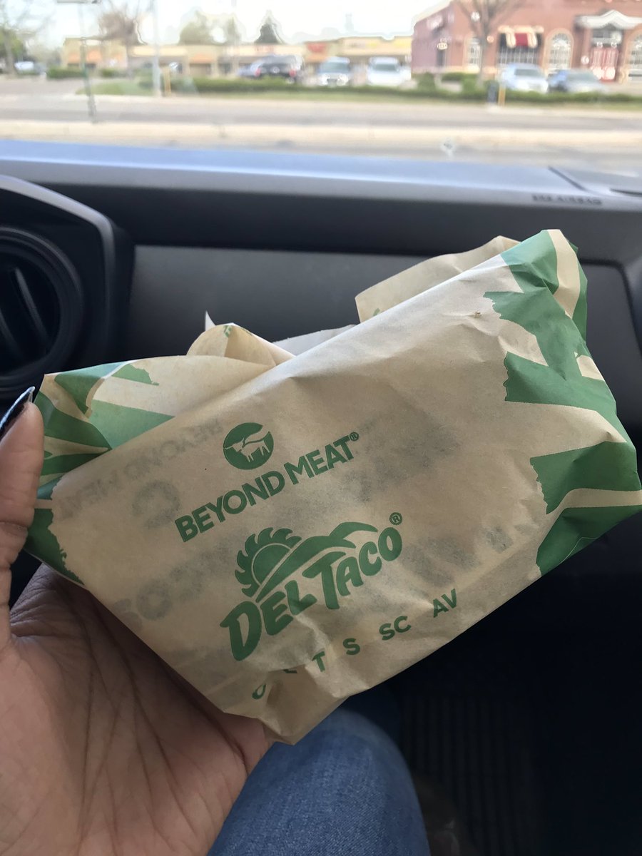 Finally tried the beyond taco from Del Taco 