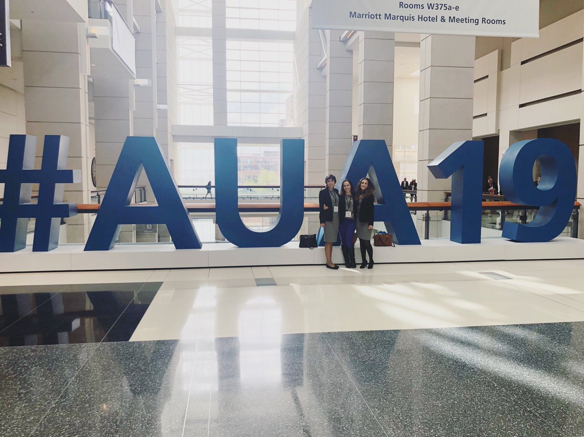 Had a blast at my first AUA with these ladies and the #ramasamyteam #ILookLikeASurgeon #AUA19 @MariaBecerraMD