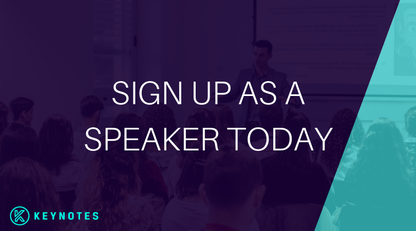 Do you have a passion for inspiring others and creating change? 

One way to reach people is becoming a speaker where you can reach hundreds of people. If it’s time for you to take that next step and become a KEYNOTE speaker, then sign up with us today ->> bit.ly/KEYNOTESSignUp