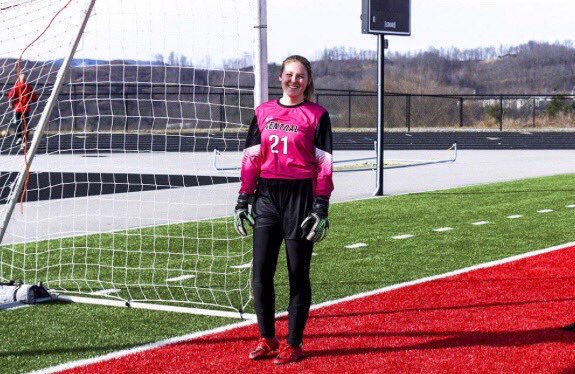 chsladysocc's tweet photo. Goalkeeper caitlynn maggard was only with us for one season, sadly. She is incredibly talented and has been such an asset to our team this season. She is absolutely irreplaceable. We love you cait! https://t.co/kFI5gYzN2v