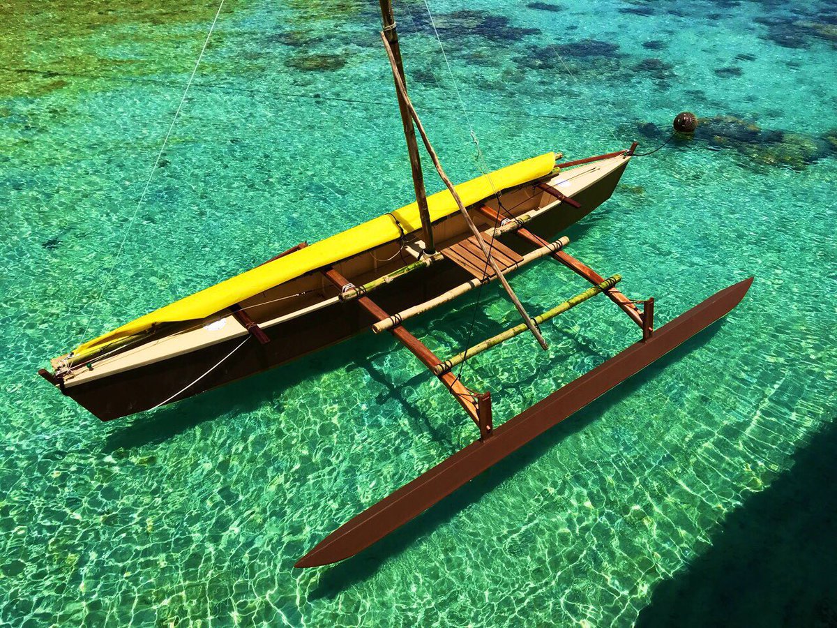 keepfijiclean's tweet photo. The latest #LowCarbonSeaTransport project in Fiji will see 100+ traditionally designed wind sailing canoes in 2019; these are destined for villages with marine managed areas &amp; eco-tourism, seaweed/pearl farming, fishing and a soon to established @UtoNiYalo voyaging school https://t.co/WABUTSAMdz