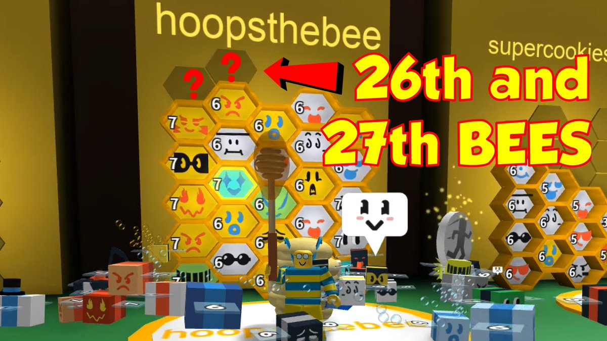Getting My 26th And 27th Bees In Bee Swarm Simulator Tweet - roblox bee swarm simulator toys