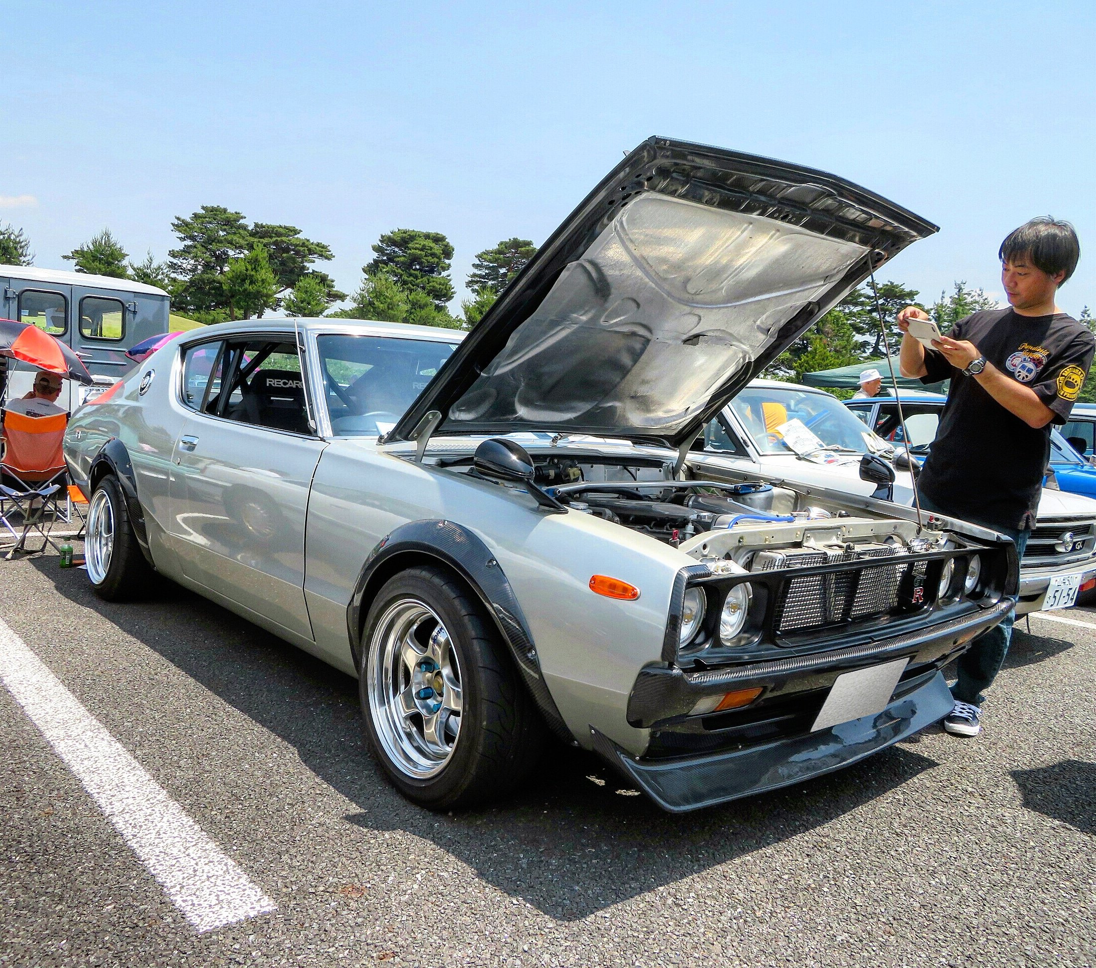Powerd By Yamachan8 Sur Twitter 2018 昭和の車を守る集い 西武園ゆうえんち 日産 スカイライン ケンメリ Rb26エンジン載せかえ車両 Https T Co Gx0gb3f44v Twitter
