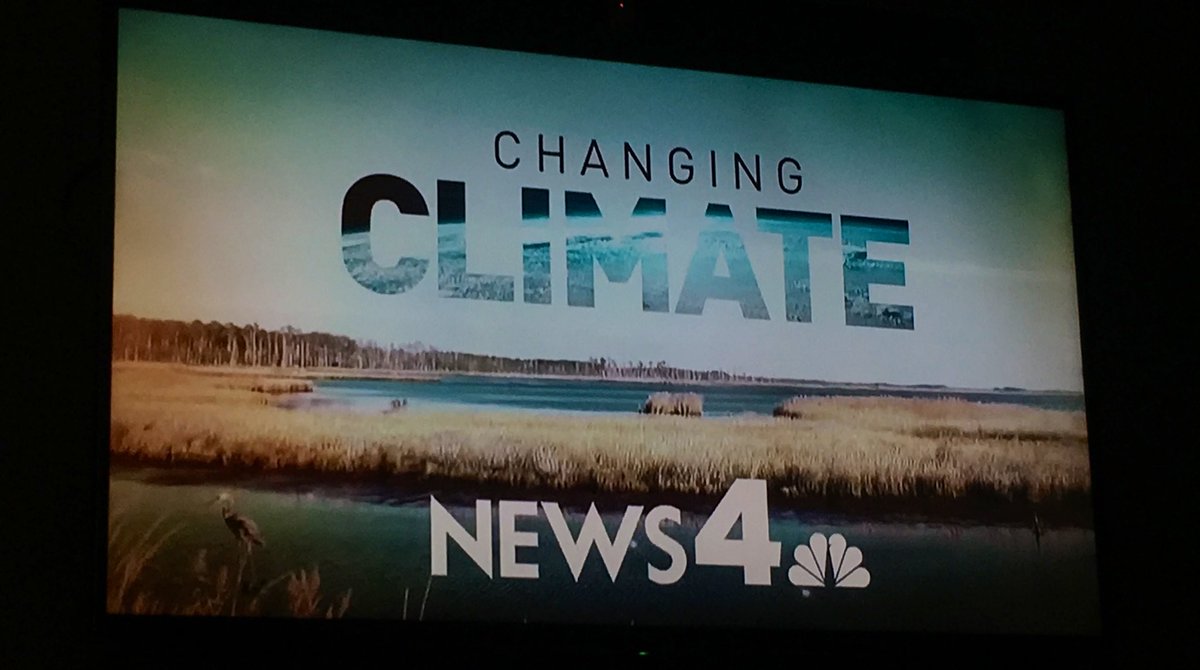 Thanks @NBC4ITeam for taking climate change seriously! @ReportOnClimate