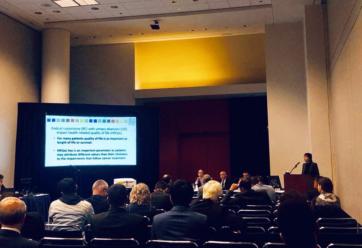 @MariaBecerraMD, my friend and legend-in-the-making, presenting on data on HRQoL in the RAZOR trial @miami_urology #AUA19