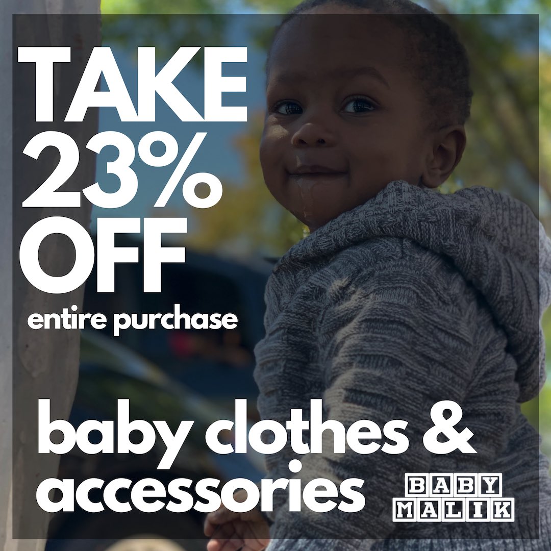 _Baby_Malik_'s tweet photo. https://t.co/F9eAxDFAWW ◀️CLICK LINK  SHOP NOW! 23% OFF #baby #love #DaytimeEmmys #seth #90DayFiance #DiscountCode TAKE23OFF #hearties #RetweeetPlease #follow #sunday #share #shop #babyclothes #babyfashion #PhotoChallengeMay19 #SundayFunday https://t.co/Sid8vkunCD