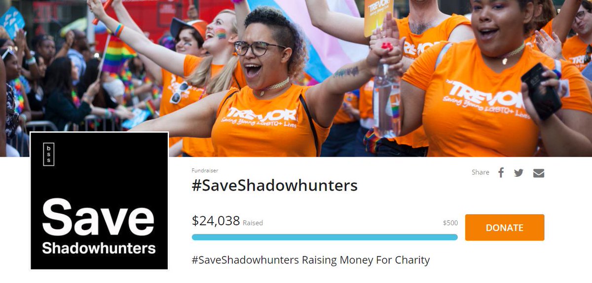 RReadsDaily's tweet photo. Look at all the amazing things this fandom accomplished in the past year. Be proud to be a part of this huge MOVEMENT. 🧡 #Shadowhunters https://t.co/AcihBZcjNE