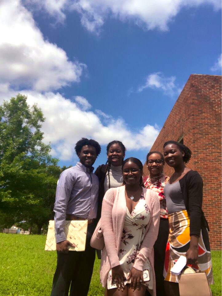 MSU_Echoes's tweet photo. Today Echoes of Gospel had our last outing of the semester. Saturday May 11th, @__Kurry___ (president) and @busbypre000 (choir director) will be graduating. It’s been a great year and we wish everyone goodluck on their finals! https://t.co/i91ptg4eln