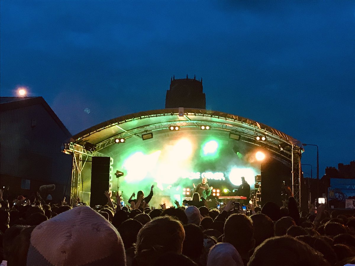 SPulss's tweet photo. @LoyleCarner is brimming. 
#SoundCity2019 #SoundCityLiverpool #PULSS #ljmu #ljmumarketing #loylecarner https://t.co/AMhmTP5ss5