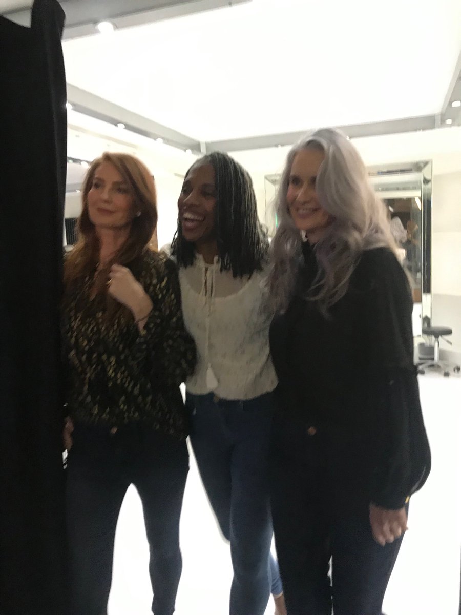 Friday with these beautiful ladies Nicky, Jenny &amp; Angela Dun. Shooting JD Williams Autumn campaign in Big Sky Studio. A fab day with 3 lovely girls.  #allfittedbyme #supertailor #seamster #seamstress #celebritytailor #redcarpettailor #clothingfitter #imaketheclothesfit