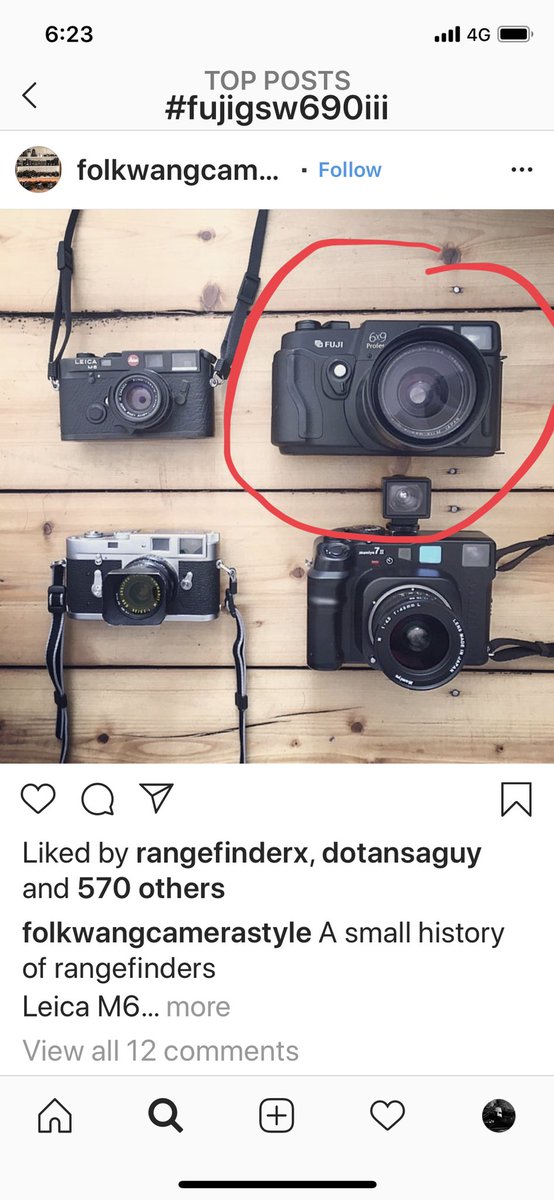 biglenlittlelen's tweet photo. Been looking at a #fuji #gsw690iii , and have just seen large it is comparatively.  Maybe I should just stick to my 6x7 #voigtlander instead.
#longlivefilm #believeinfilm #analogcamera https://t.co/BjhREfqDDQ