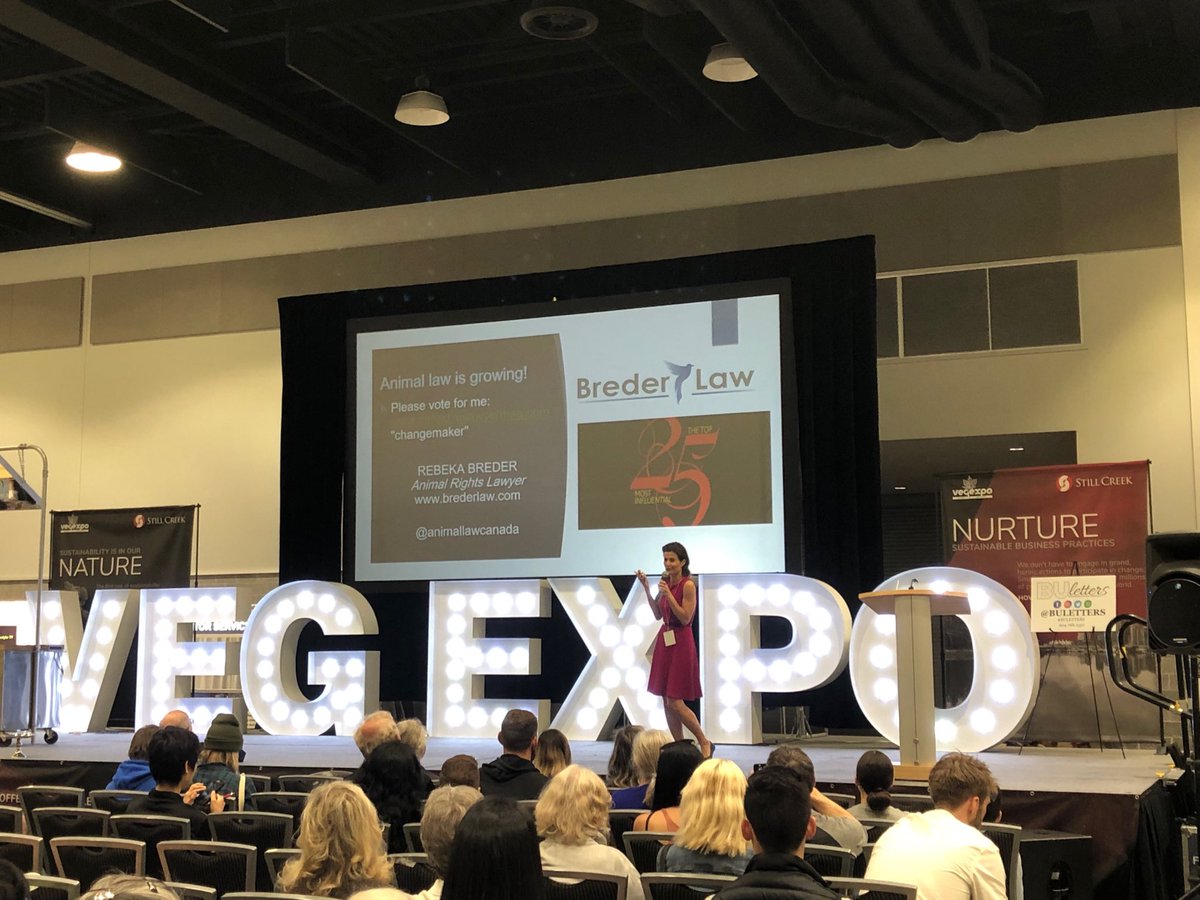 So honoured to have spoken ⁦<a href="/VegExpo/">Planted</a>⁩ what a great event To be a part of!
#vegan #AnimalRights #AnimalLaw