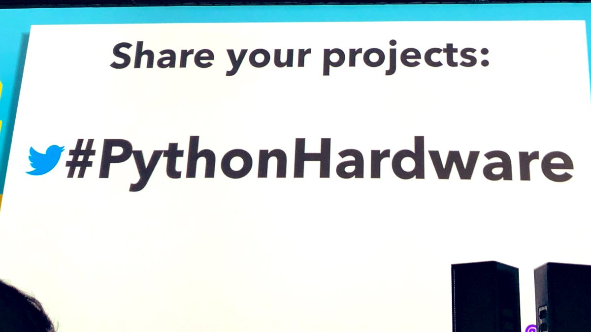 loooorenanicole's tweet image. @nnja wants to see your #PythonHardware projects. So .... go! #PyCon2019