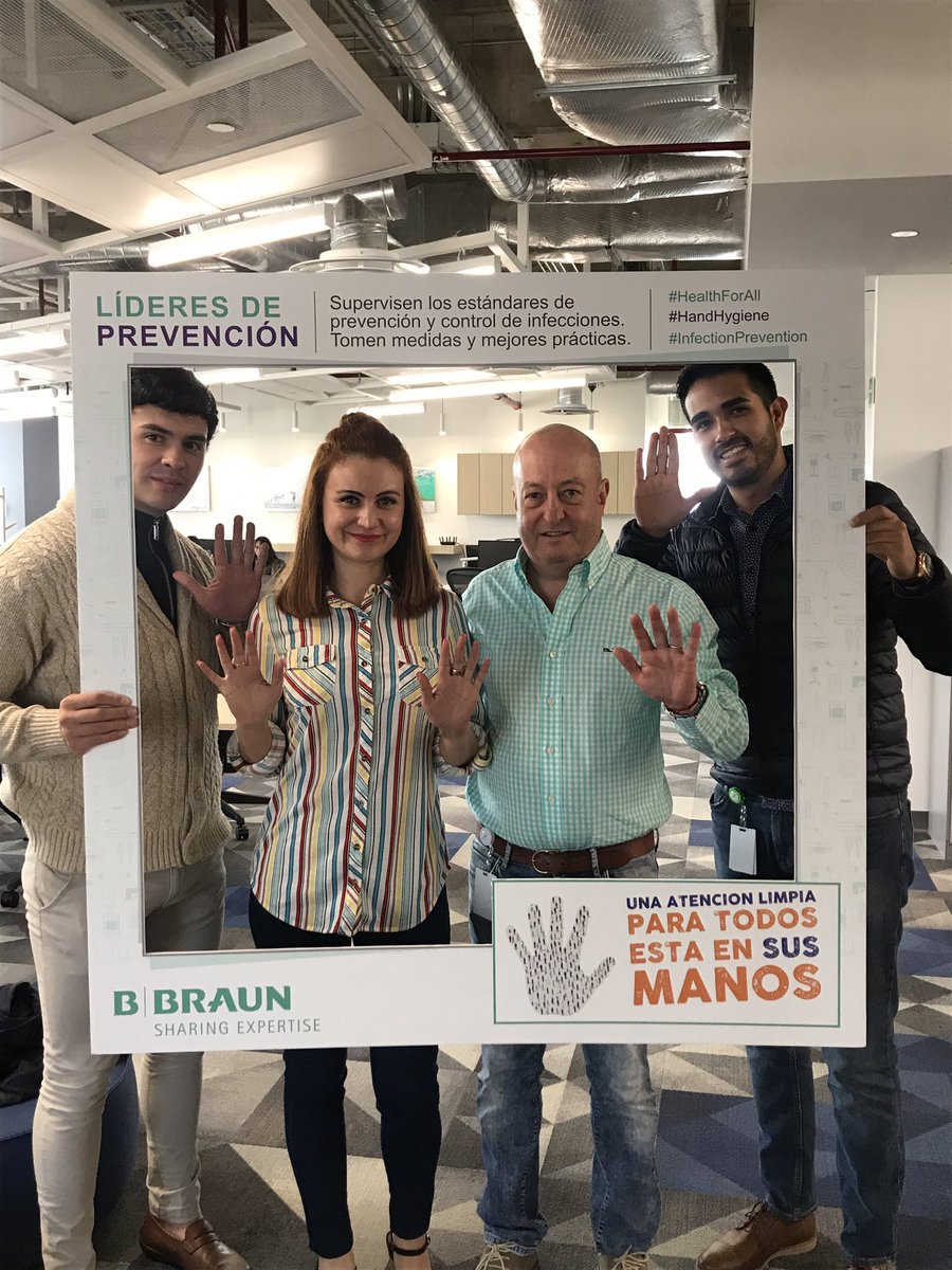 AlejandraGuede9's tweet photo. 5 de Mayo BBraun México comprometido con la Prevención de Infecciones #HandHygieneDay #InfectionPrevention #HealthForAll https://t.co/2yoZTANOvR