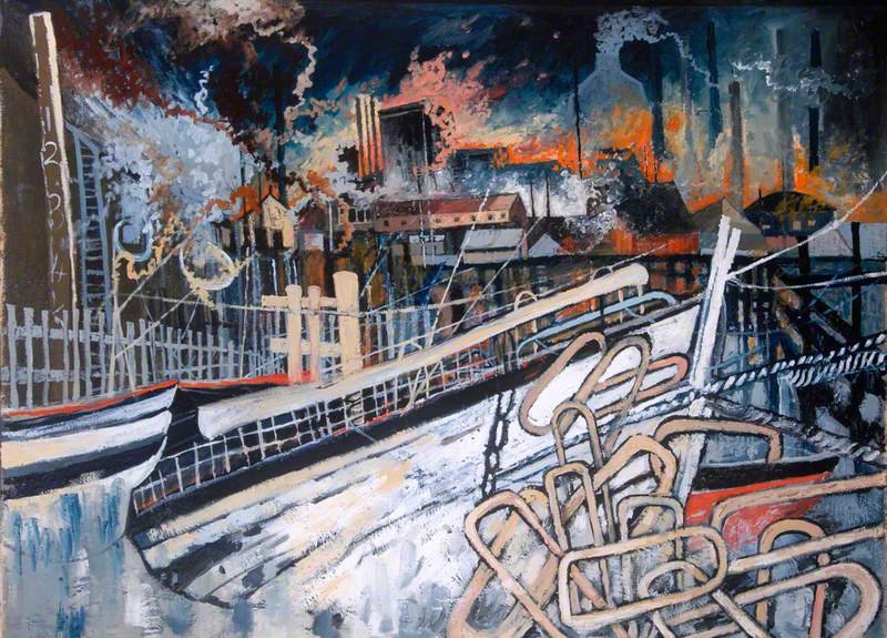 twistopherrobin's tweet image. #Art #DavidWatson Shape Form of Redcar, Tees Valley