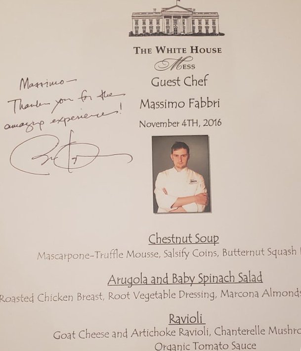 SanLorenzoDC's tweet photo. Last night, we had the honor of serving dinner to @BarackObama. Thank you Mr. President for being so gracious and kind, we look forward to hosting you again. #SanLorenzoDC #DC #DCdining #POTUS44 #italianfood https://t.co/3TrtFumUZp