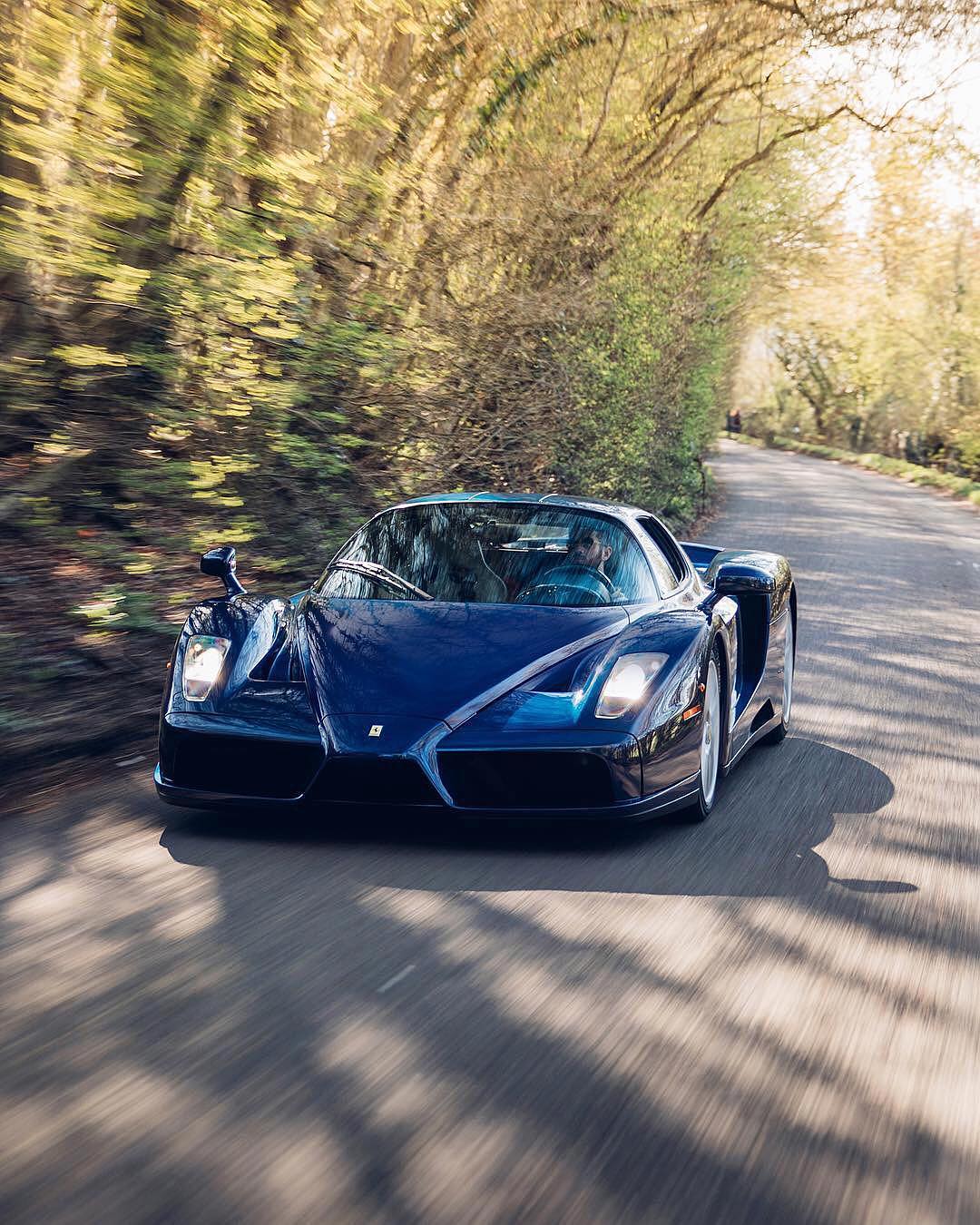 Dark blue Ferrari Enzo | I take killer night shots. Don't yo&#8230; | Flickr