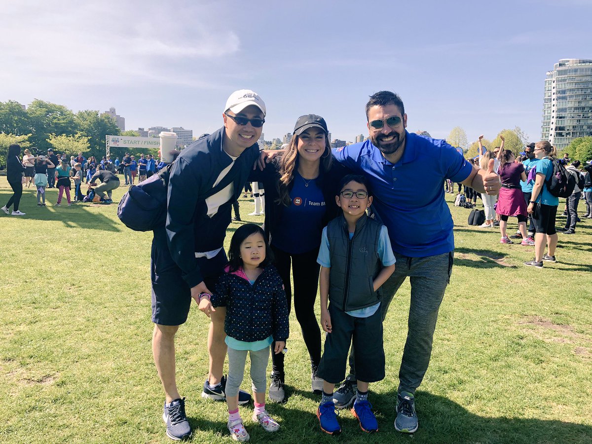 Always a great day and even better cause #WalkSoKidsCanTalk #BMOvancouvermarathon