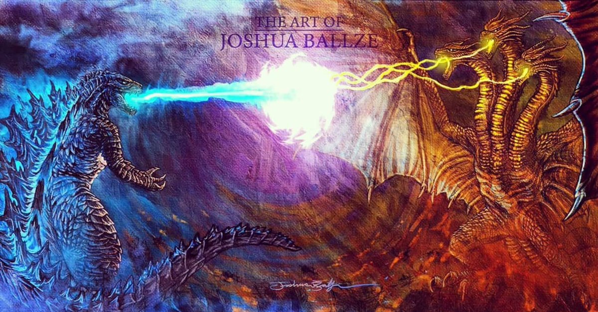 AlexValdez1992's tweet photo. #GodzillaKingofTheMonsters
Amazing art by joshuaballze at Instagram!
https://t.co/blmMHKplzg
#Godzilla #Godzilla2 #Godzilla2019 #LegendaryGodzilla #Rodan #LegendaryRodan #Mothra #LegendaryMothra #KingGhidorah #LegendaryKingGhidorah #monsterverse #BurningGodzilla #FireGodzilla https://t.co/8TY71D1VLG
