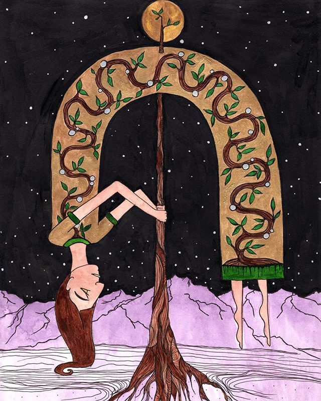 Root. 🥀 This is one of the earliest works in Love Spell, @the_drewmc’s upcoming solo exhibition at No Land. At the start of her creative process for the show, MC was already several years deep in a dedicated art practice that had intertwined with her… bit.ly/2VJEcha