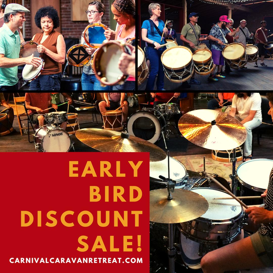 scottkettner's tweet photo. Drummers... percussionists...you're all invited to come spend a weekend with us on July 26-28 at our Rhythm Retreat at Brazil Barn in PA.  Our early bird sale will end soon.  https://t.co/9Gozsgo7cK
#rrlrrlrl #maracatu #pandeiro #drumset https://t.co/Y84Z6wHIjf