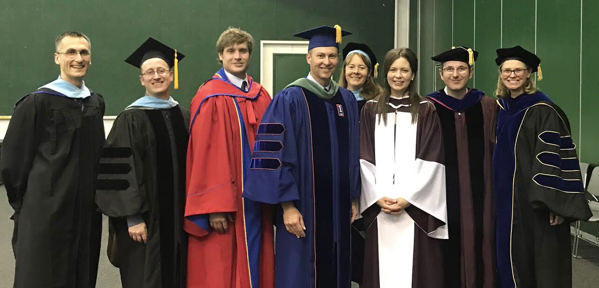 Kinesiology faculty preparing for the MSU College of Education graduation ceremony. #MSUGrad19