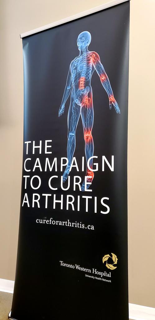 SeanBedingfield's tweet photo. An hour in and already hotly contested convictions at the Advances in Joint Health and Disease meeting in Toronto! Love working in a complicated disease! #IamTheOA #jointhealthdisease #VandyBME https://t.co/Nxb6OrIEmT
