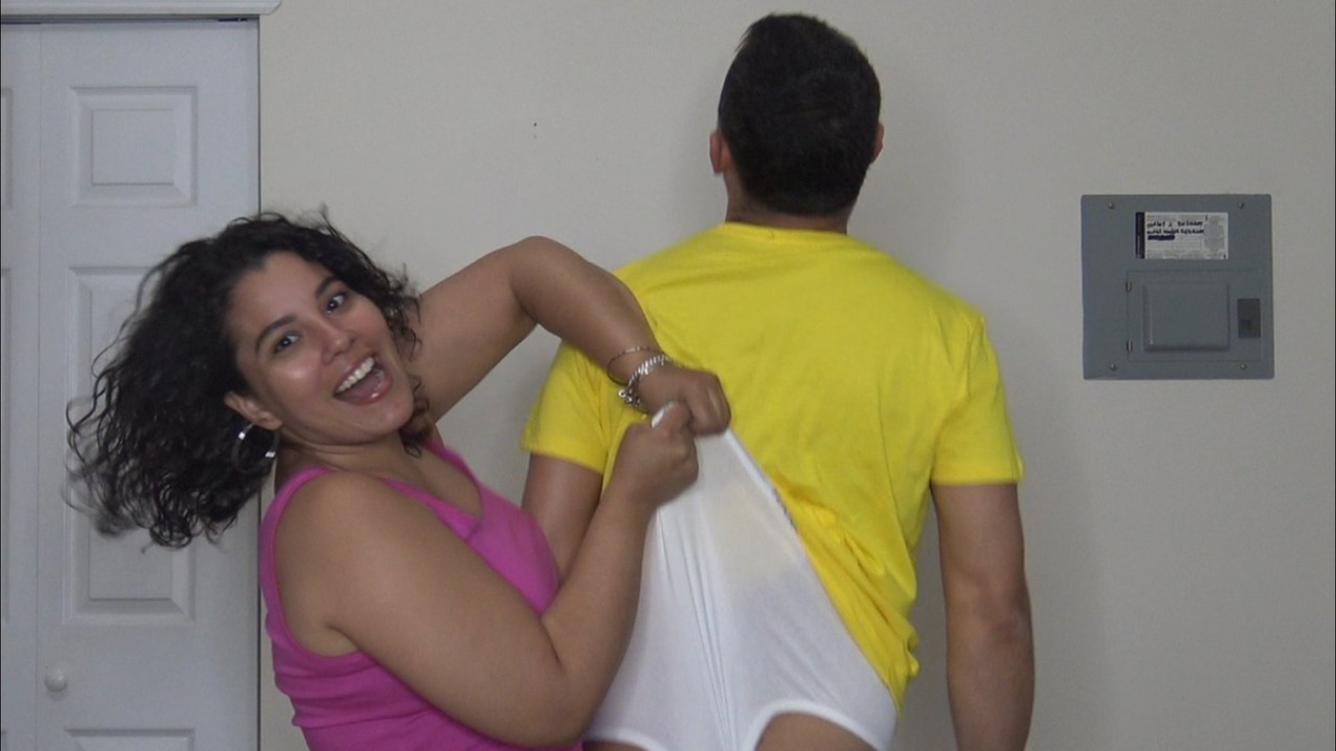 LivingWithTheGuzmans on Twitter: "FLIPSLIDE TIGHTY WHITIES WEDGIE CHAL...