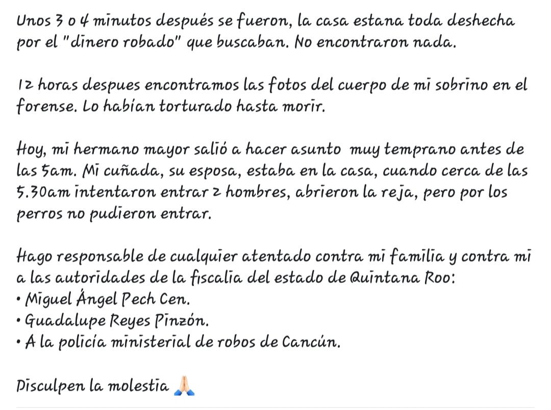 VigiaCiudadano7's tweet photo. Lo que circula en redes.
En verdad preocupante de ser cierto. https://t.co/5p4ARlNHGK