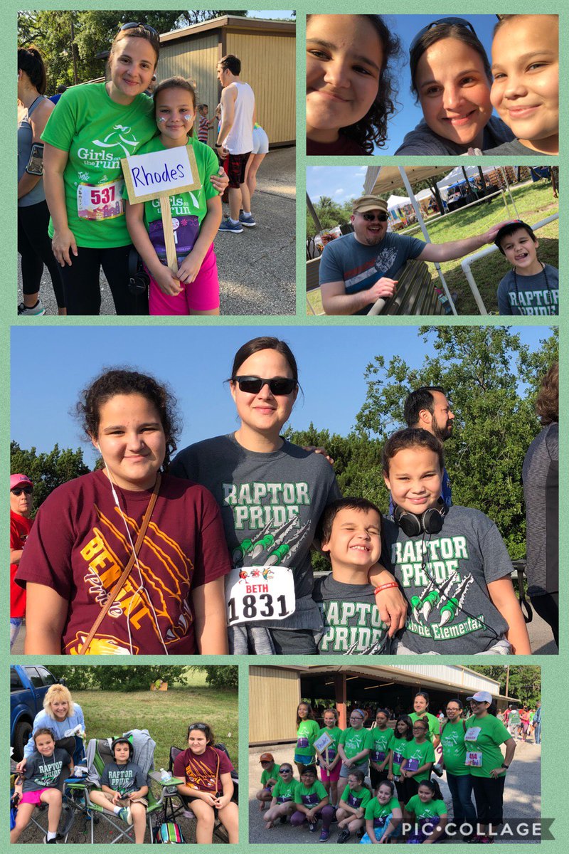 NISDRaptorPE's tweet image. Just another fun weekend enjoying our beautiful Texas outdoors and being healthy with my family! TWO 5K runs w/ ⁦@GOTRBC &amp;amp; @NISD NEF 5K ⁩ and a cool parade &amp;amp; Cornyval! #HelotesCornyval⁩ ⁦#Healthytexasweek #TAHPERD #thisisrhodes