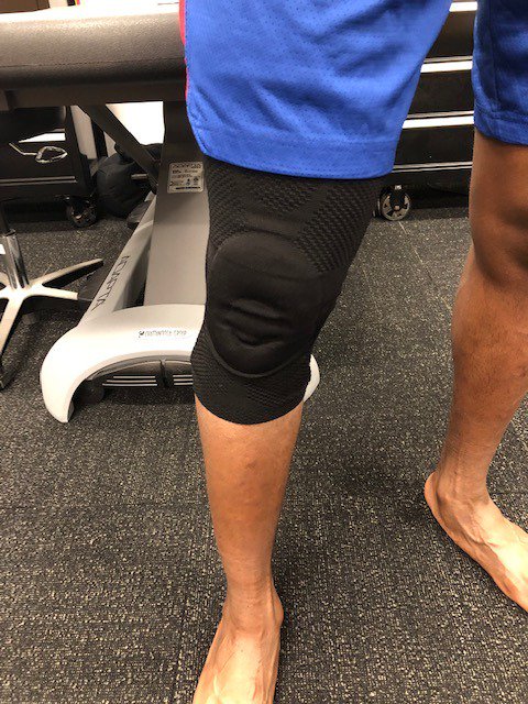 When dealing with patellofemoral issues, we use the <a href="/BauerfeindUSA/">Bauerfeind USA</a> Genutrain for support and symptom relief. #sponsored <a href="/NBATA/">NBATA</a> <a href="/BauerfeindUSA/">Bauerfeind USA</a>