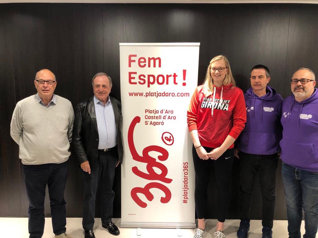 GironaBasket's tweet photo. 🥇La padrina del #CBGB19, Julia Reisingerova, campiona i MVP de la #LigaDIA amb l’@unigirona!
🥇La madrina del #CBGB19, Julia Reisingerova, campeona y MVP de la #LigaDIA con el @unigirona!
🥇The face of #CBGB19, Julia Reisingerova, champion and MVP of #LigaDIA with @unigirona. https://t.co/K1jOHr3dee