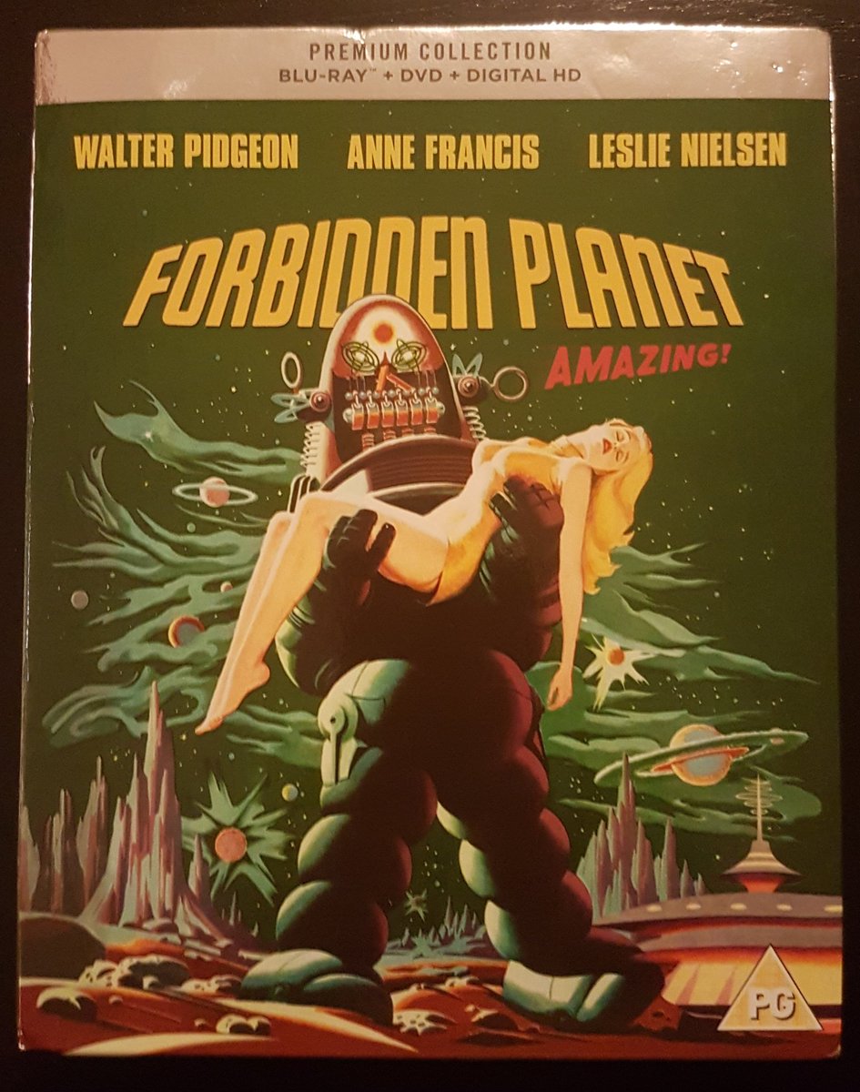 Treated Myself To This Classic #SciFi Today.
Watching The Amazing -
Forbidden Planet 😊❤

#WalterPidgeon #AnneFrancis #LeslieNielsen #WarrenStevens & #RobbyTheRobot
