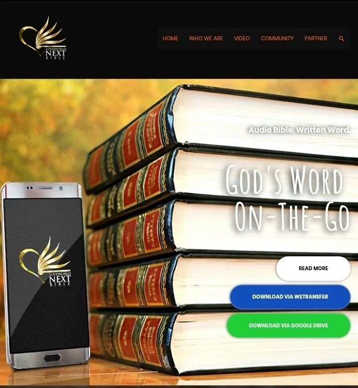 ceorile1's tweet photo. #Breakingnews
The LOVEWORLD NEXT BIBLE is now available!!!
Kindly click on any of the links in the next tweet to download this simple, & very easy to use, beautiful #Bible. It's a great study tool with multiple languages and 40 translations, just for you.
#CEOrile1 #LWNext https://t.co/8MAtjC9FCq