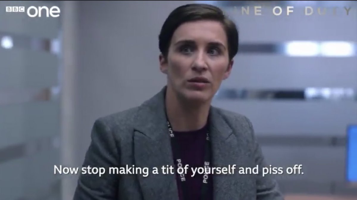 A future iconic meme methinks. #LineOfDuty