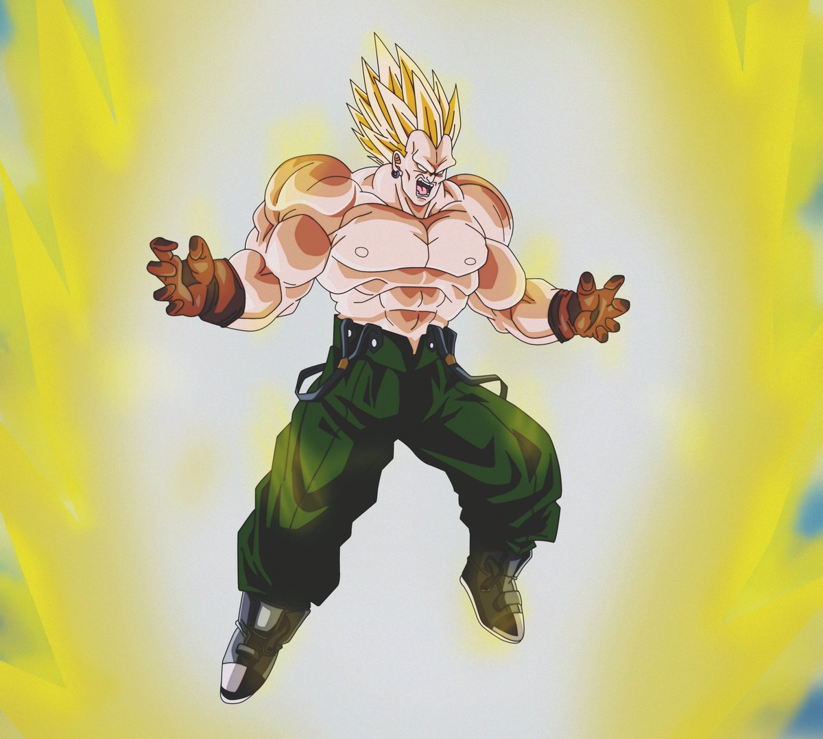 Super Android 13 Saiyan Version
#DragonBallZ  #90s