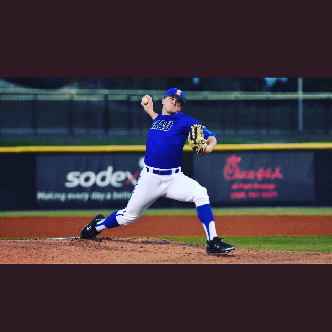 24_AntwanBrown's tweet photo. The proof is in the pudding! Shoutout to #BrownBaseball™️First @troy_naab27 on going 7ip 1hit 8k’s 3BB . Proud Coach!

“EAGLES WIN! @troynaab25 is superb and @DomsTheB0MB finishes the 2-hit shutout. ERAU controls its own destiny in the @D2SSC title race after its 4-0 win today!” https://t.co/VD88EzHEtL