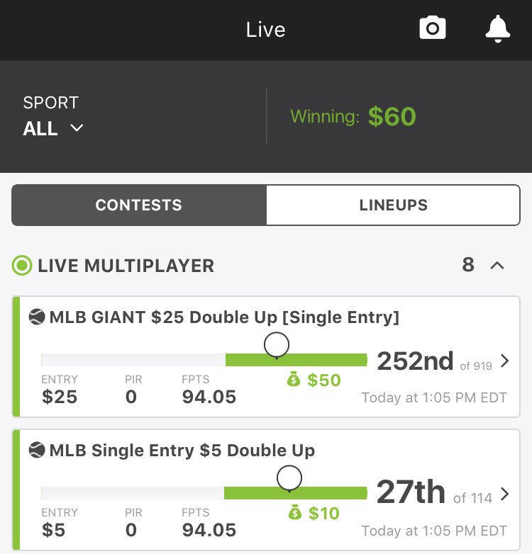 DailyDKBaseball's tweet image. Solid win today! Big thanks to Bogaerts win the late grand slam! Good stuff today fellas 👊🏼 #DFS #MLB #Draftkings #Baseball
